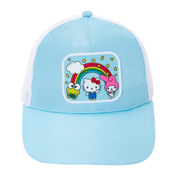 NWT✨ Sanrio Hello Kitty and Friends Trucker Style SnapBack Hat Keroppi My Melody - Picture 3 of 4